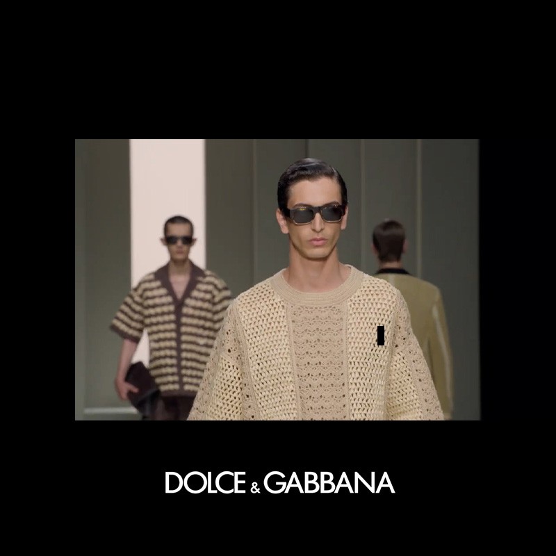 D&G Men's SS 2025